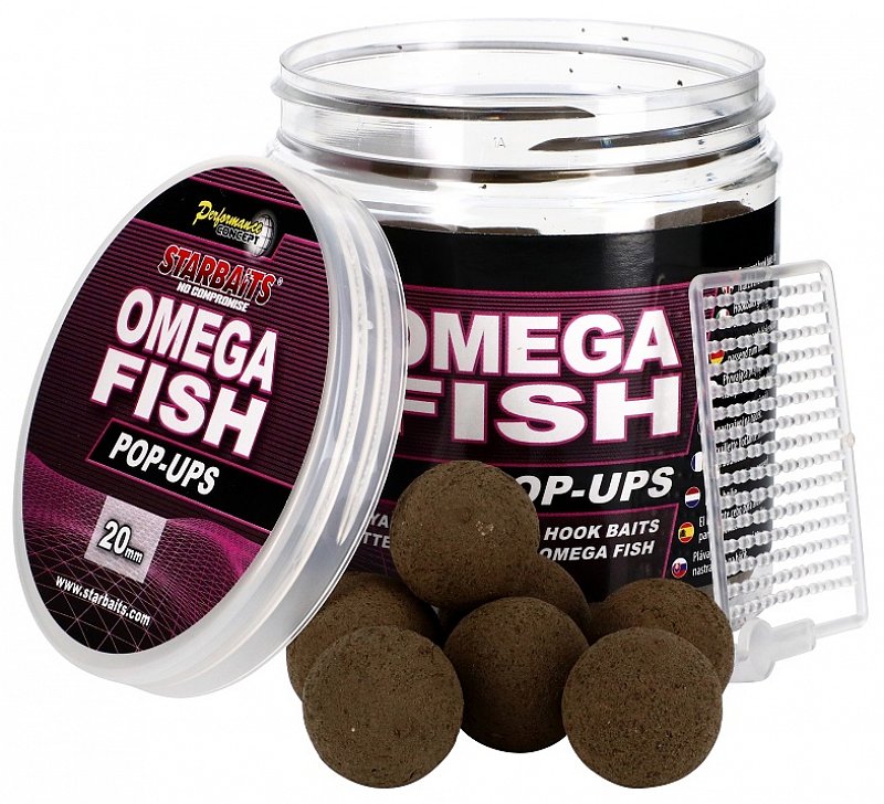 Starbaits Pop Up Omega Fish